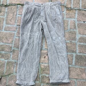 Bill Blass Light tan thick Corduroy Pants 38/30 soft